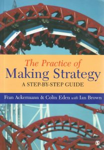 Cover of the book "The Practice of Making Strategy"